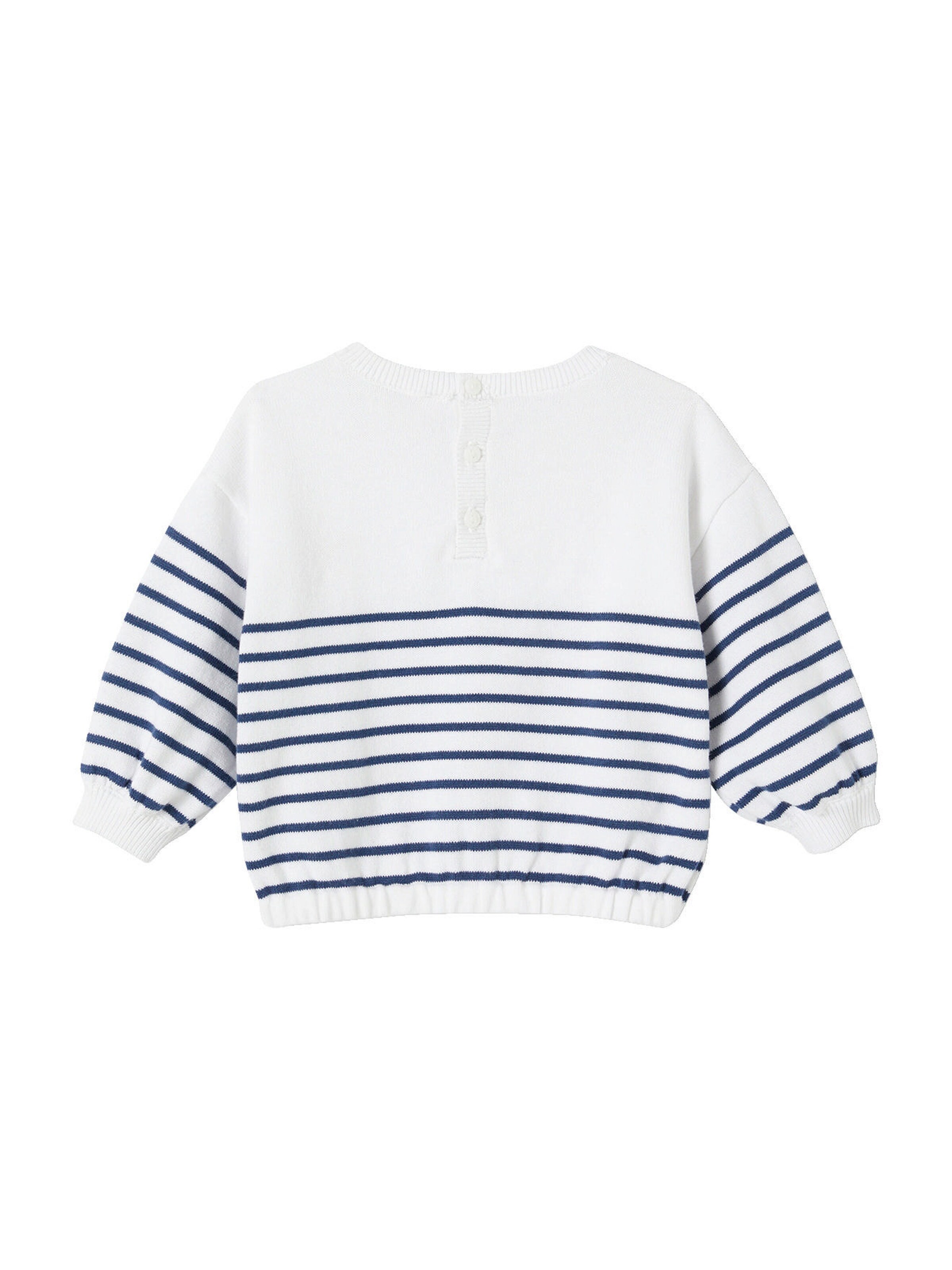 Vertbaudet Baby Matrosenpullover marine gestreift