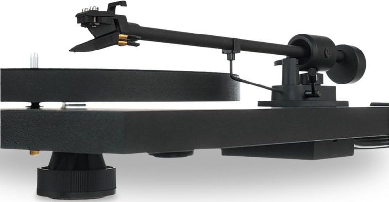 Pro-Ject Primary E - Hoogwaardige Platenspeler - Retro Vinylspeler - Rood