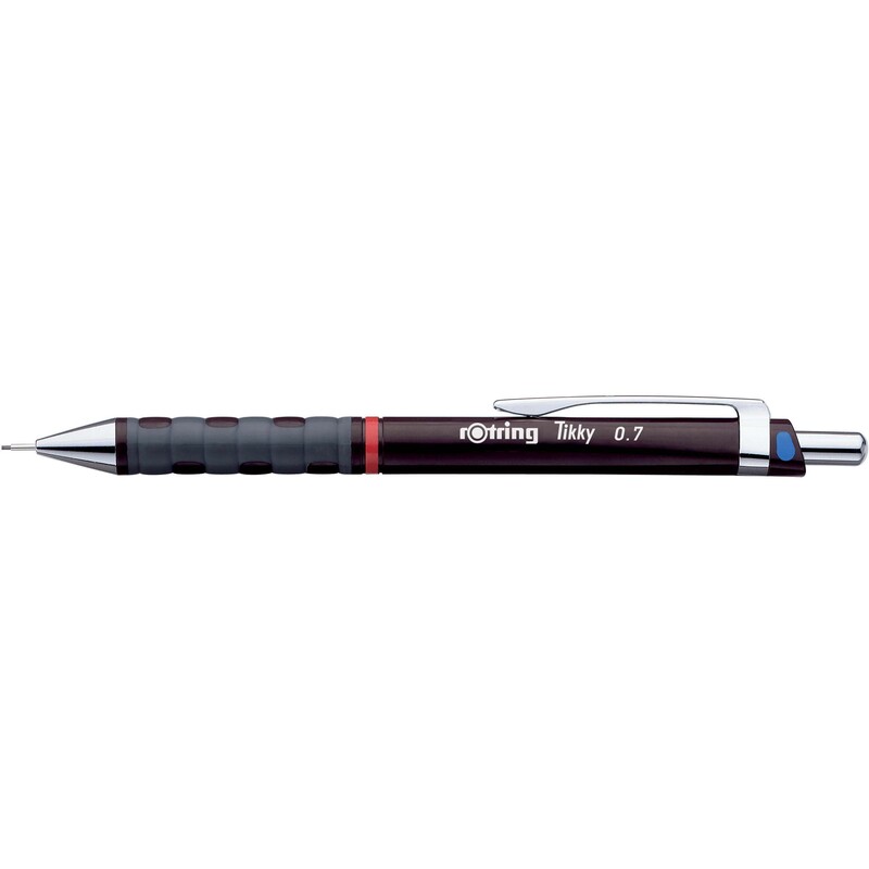 Rotring Druckbleistift Tikky, 0.7 mm, HB, weinrot
