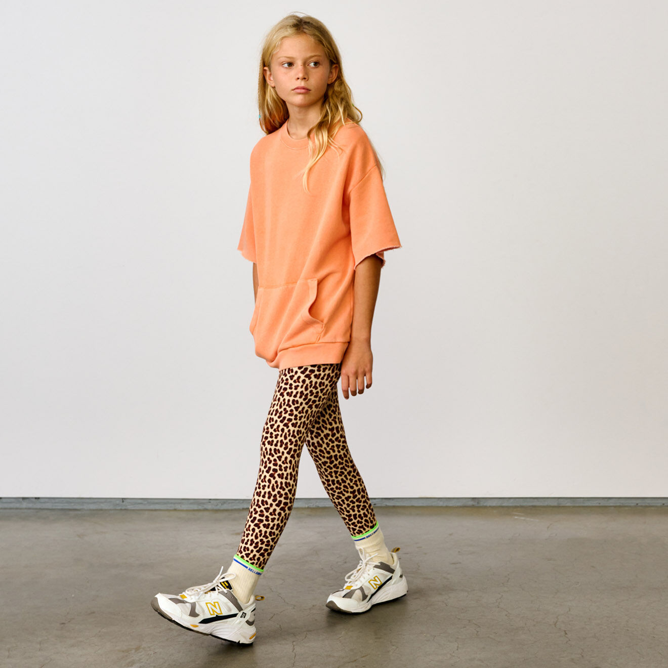 Bellerose Sweat en Coton mélangé boyfriend Facile orange