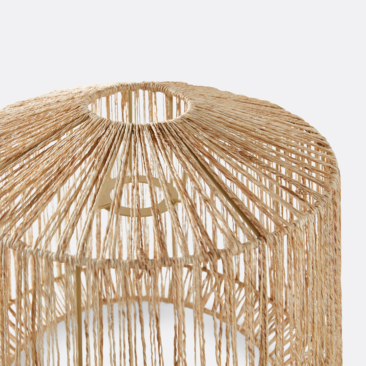 LA REDOUTE INTERIEURS<br>Luminária pendente de cânhamo Ø35 cm, Yaku