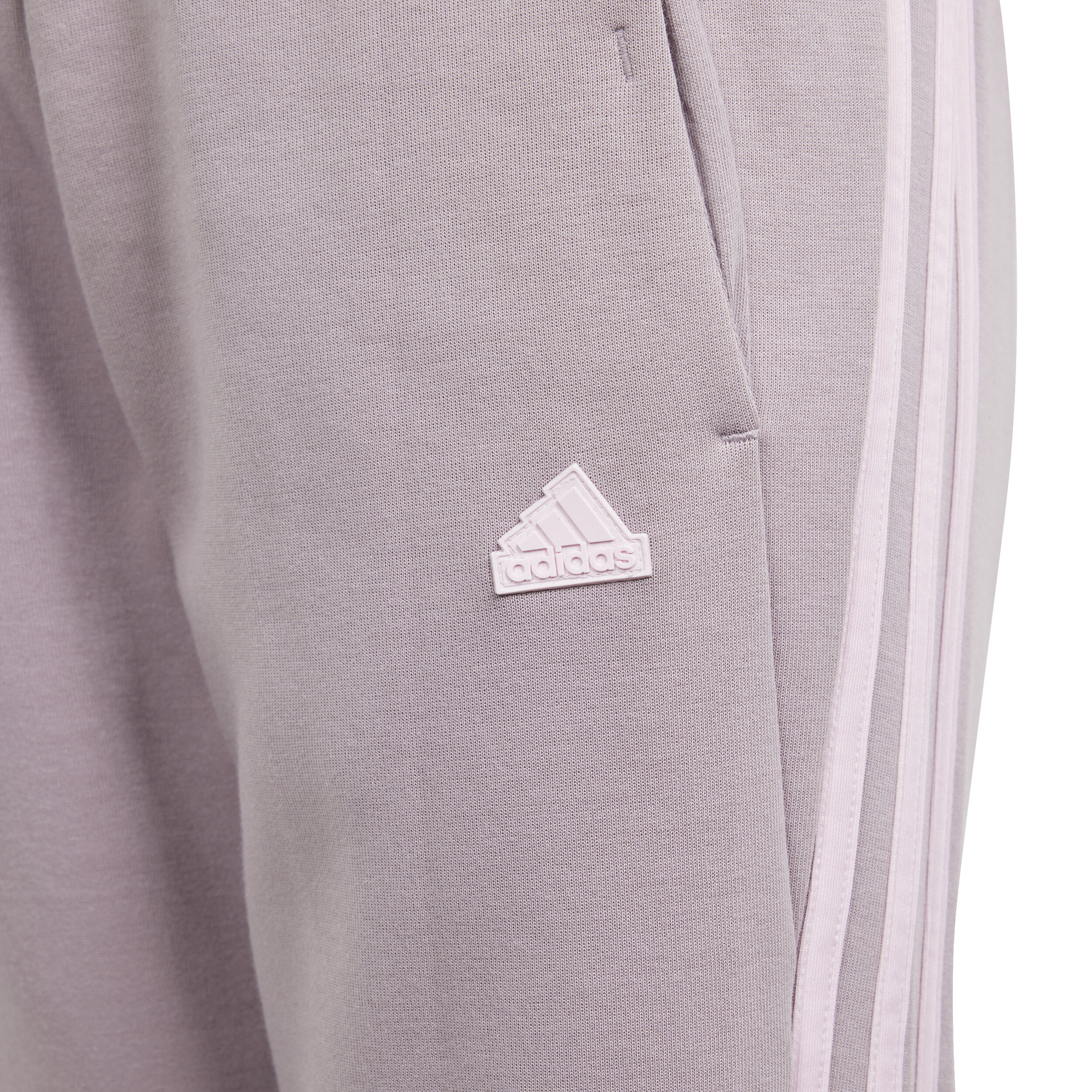 adidas Future Icon 3-Stripes Pantalon Survêtement Filles - Vieux Rose