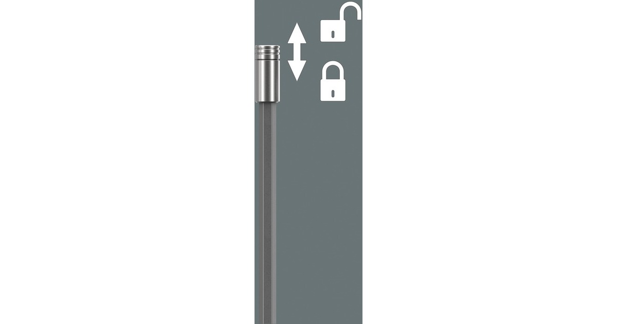 WeraKraftform Kompakt 27 XL Universal 1 bitset  (Zwart/groen, 7‑delig)