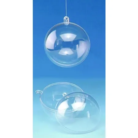 Glorex 63500006 - Kunststoffkugel tlb., glasklar, 140mm