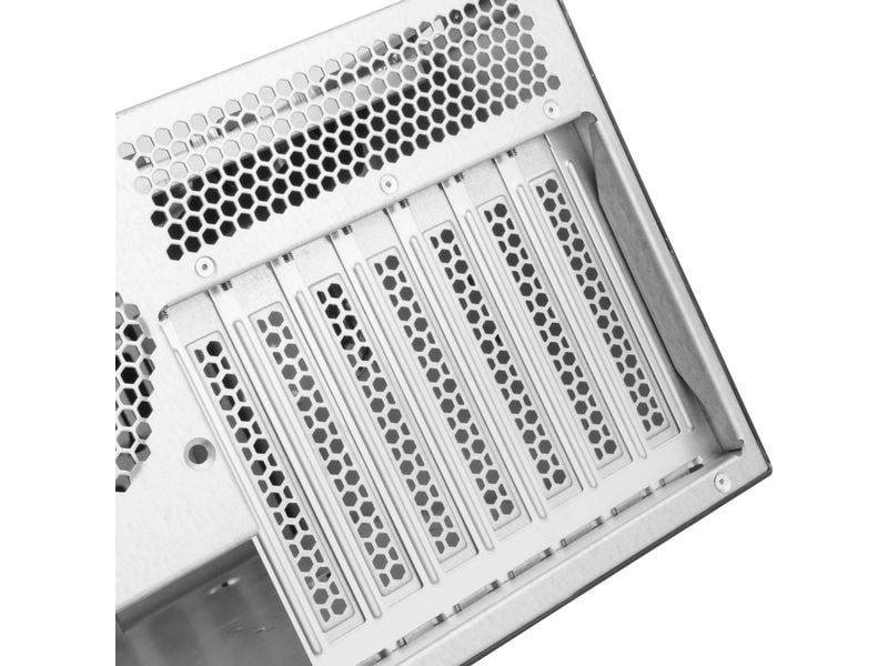 SilverStone Gehäuse RM42-502 4U Rackmount-Servergehäuse mit Flüssigkeitskühlungskompatibilität