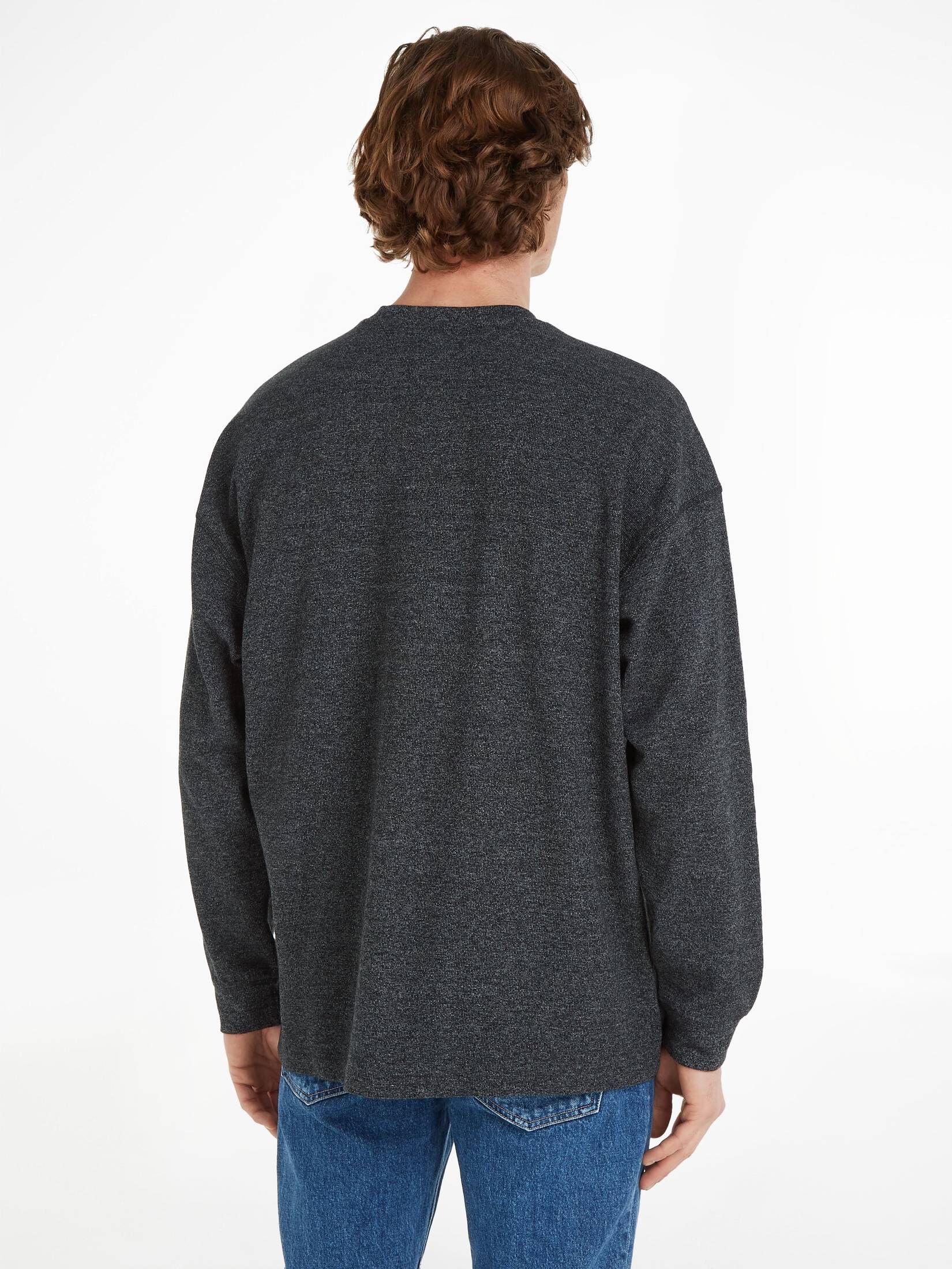 Tommy Jeans| Herren Longsleeve TJM RLX WAFFLE SNIT TEE