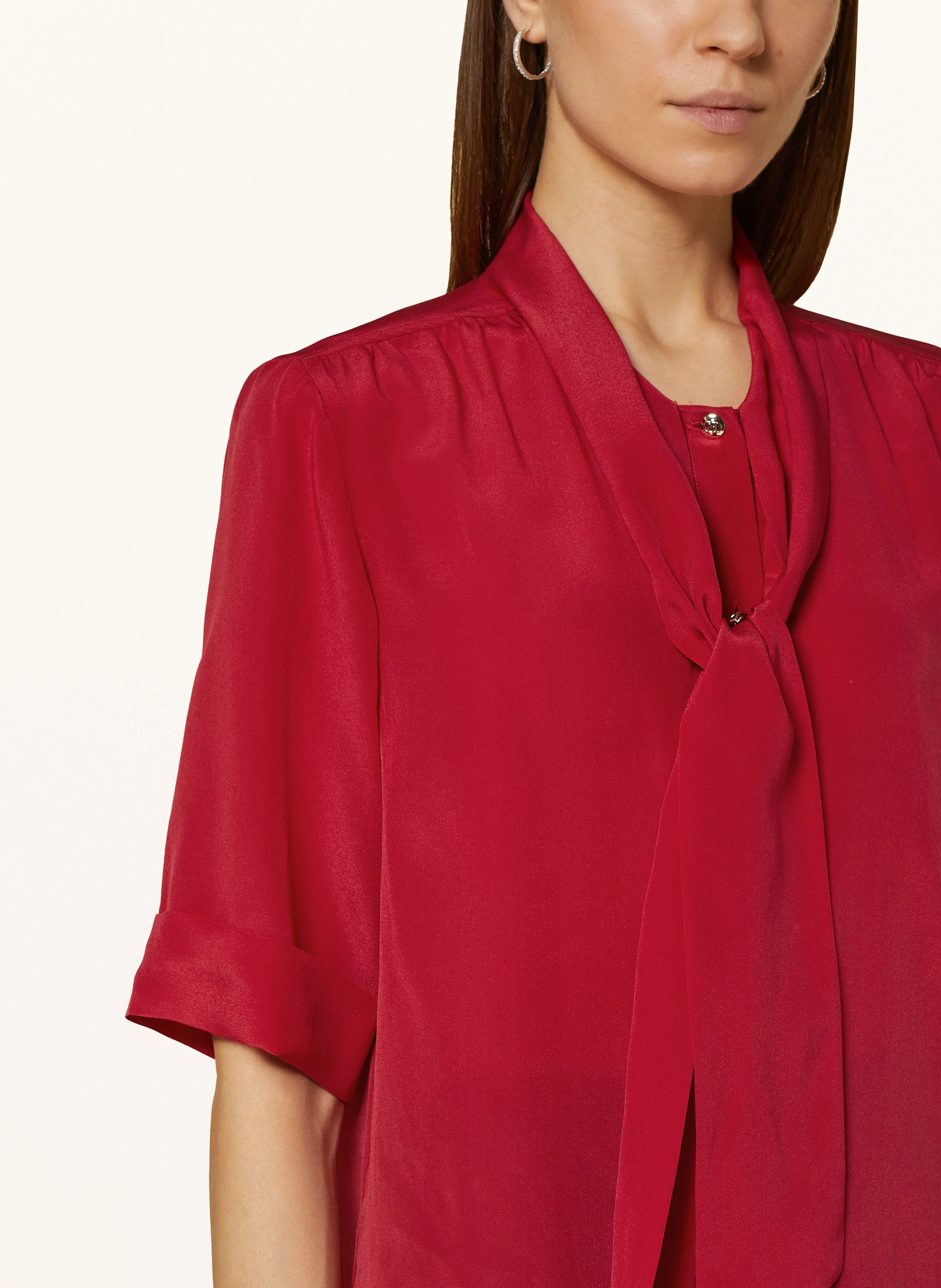 LIU JO Seidenbluse mit Schluppe