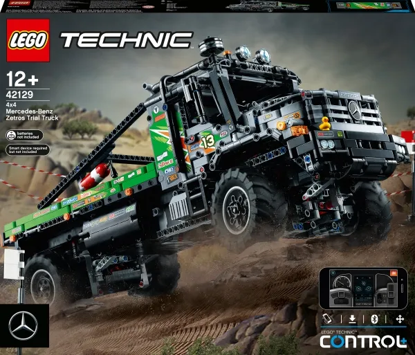 LEGO Technic 42129 Firhjulstrukket Mercedes-Benz Zetros offroadtruck