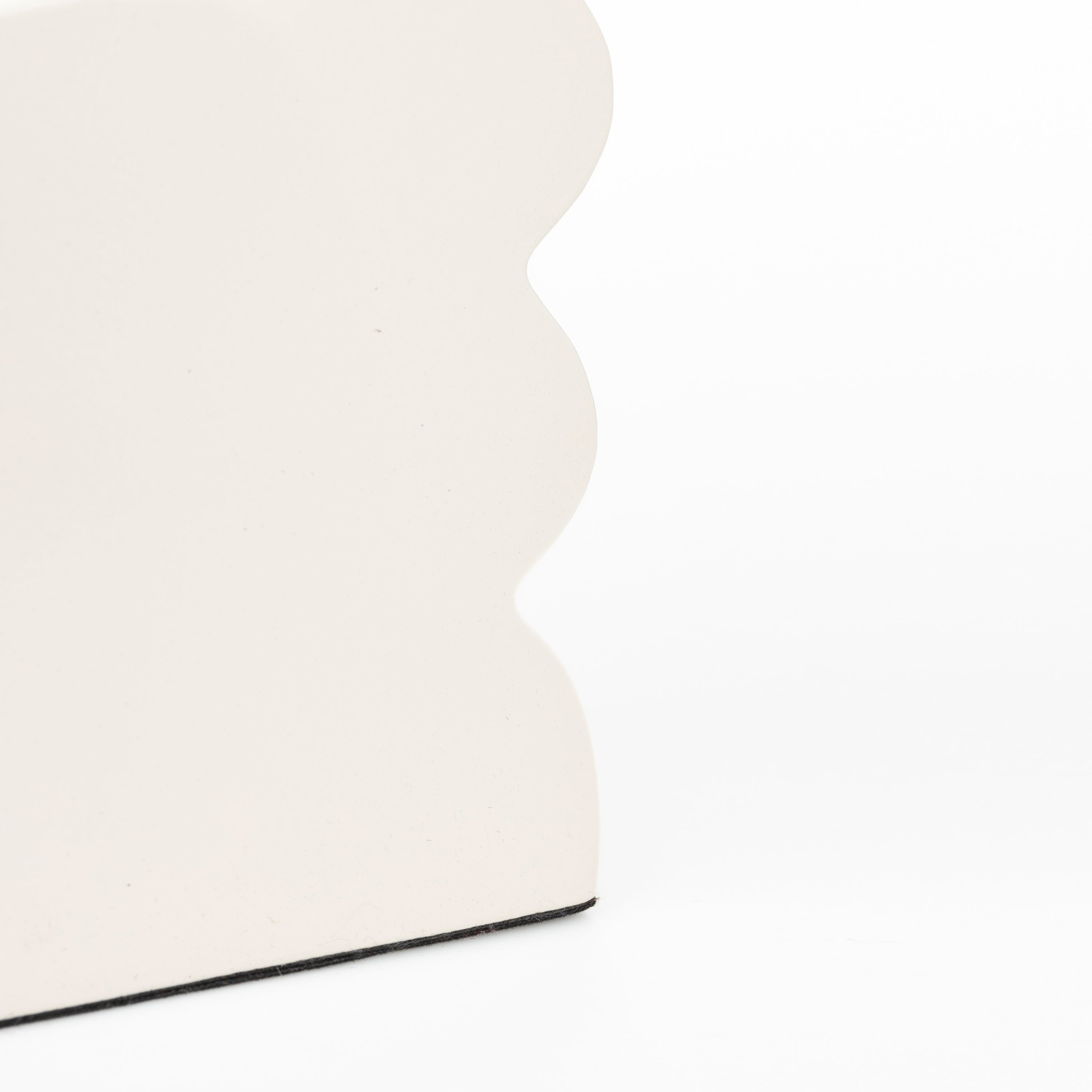 Zuiver Curves Kruk H 45 cm - Shiny Beige