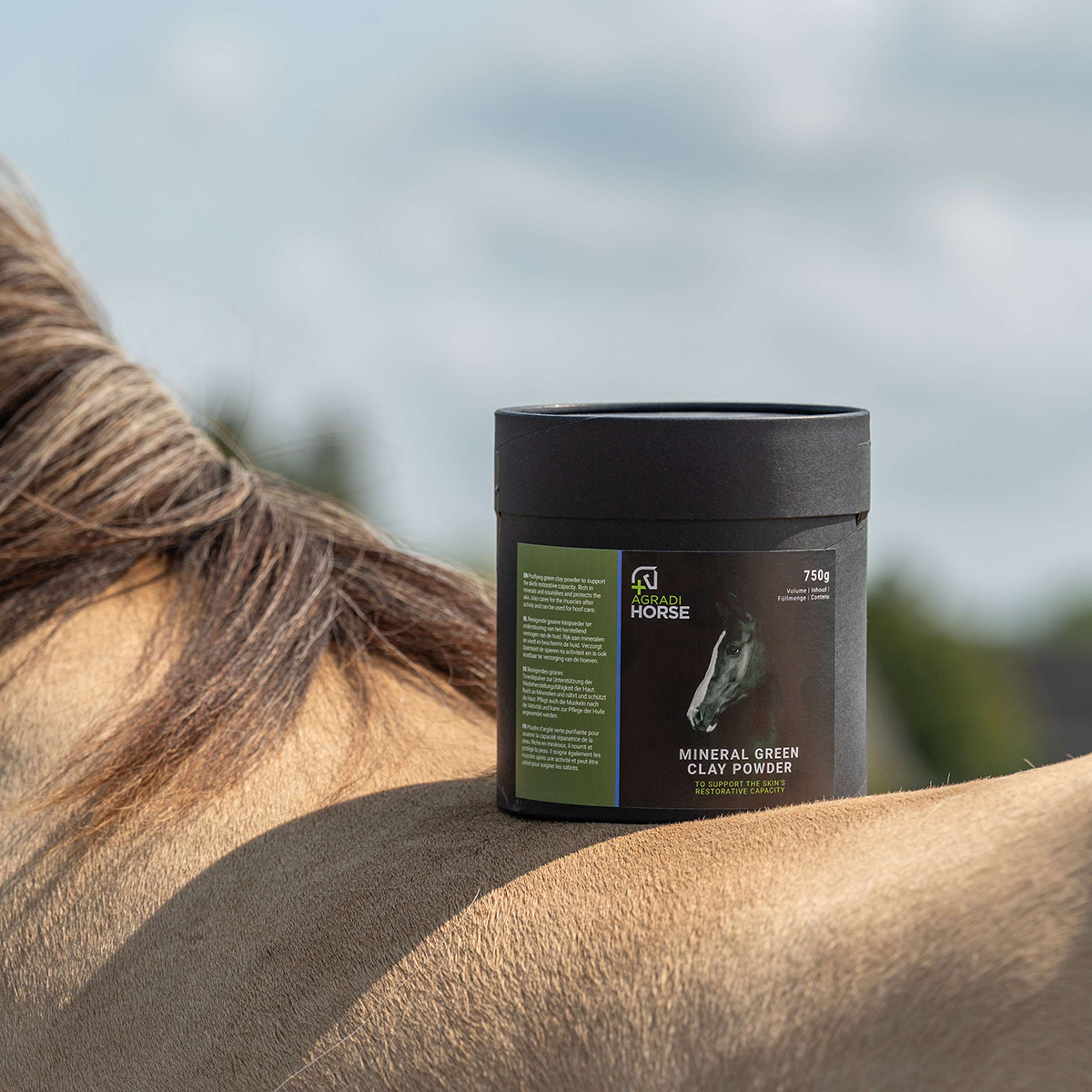 Agradi Horse Groene Klei Poeder