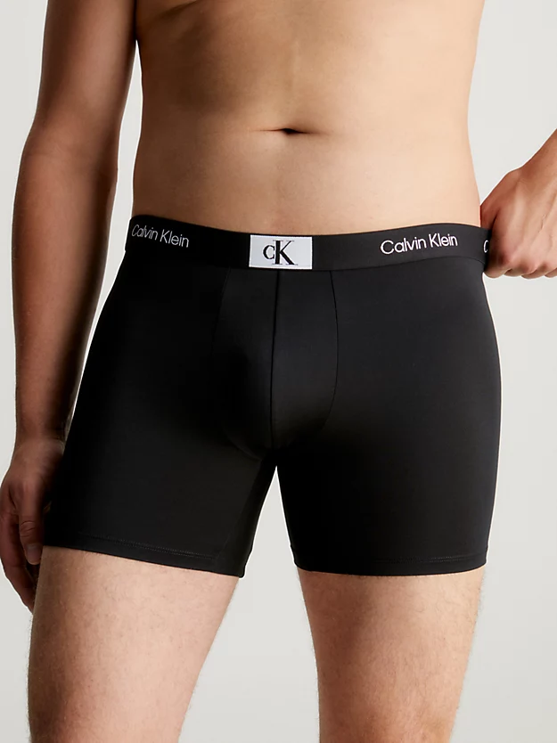 Pacote com 3 Cuecas Boxer Longas - CK96