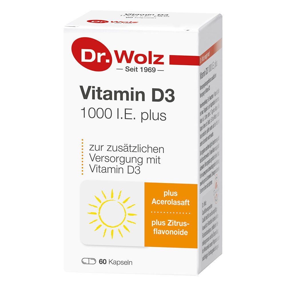 Vitamin D3 1000 I.E. plus