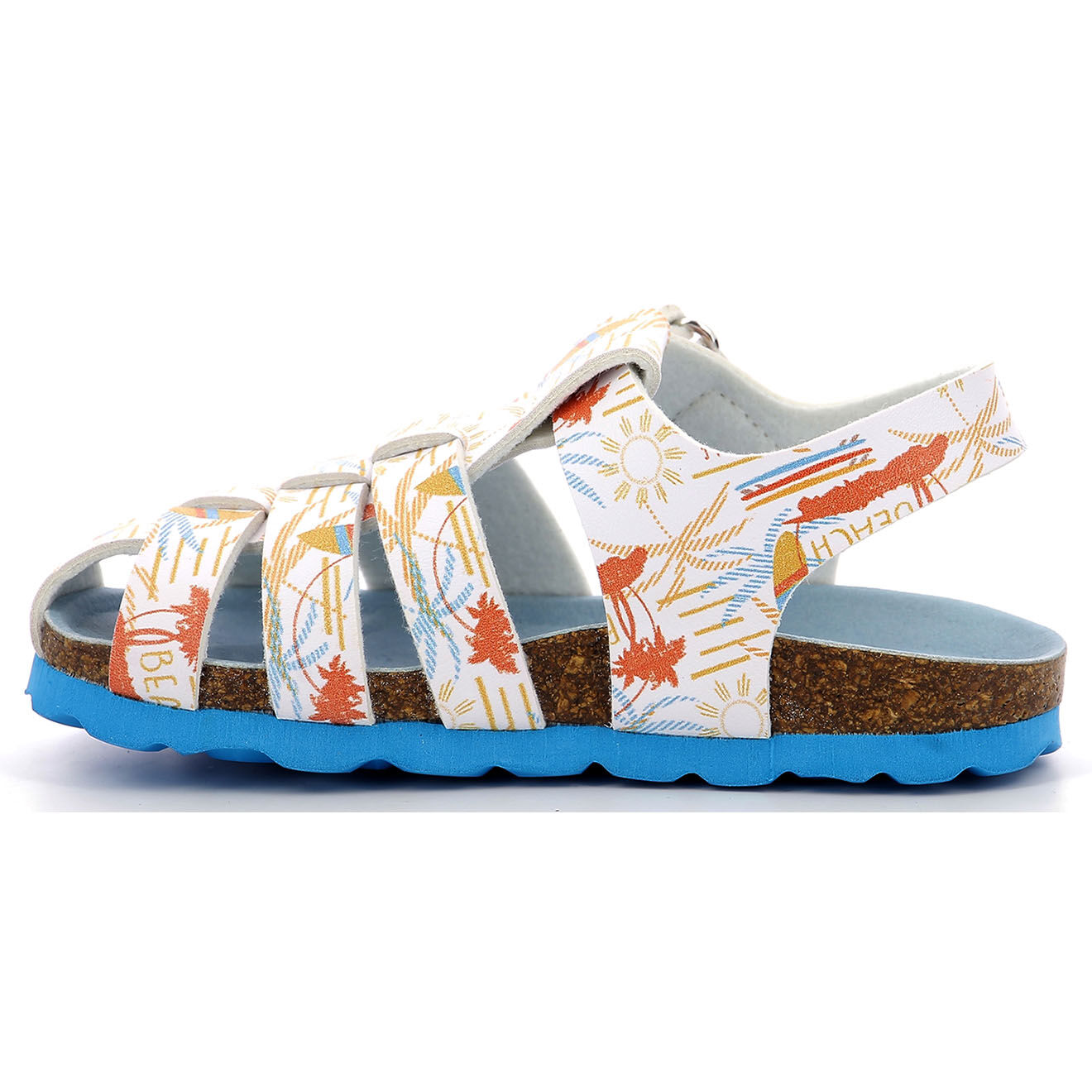 Kickers Sandales Summertan blanc/surf