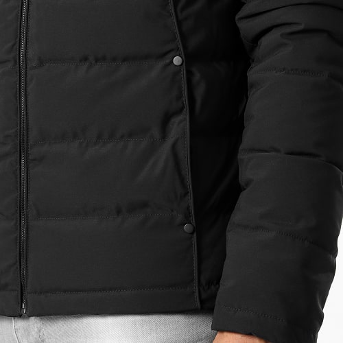 Doudoune Racer Premium Avec Fourrure Blanche 0063 Noir