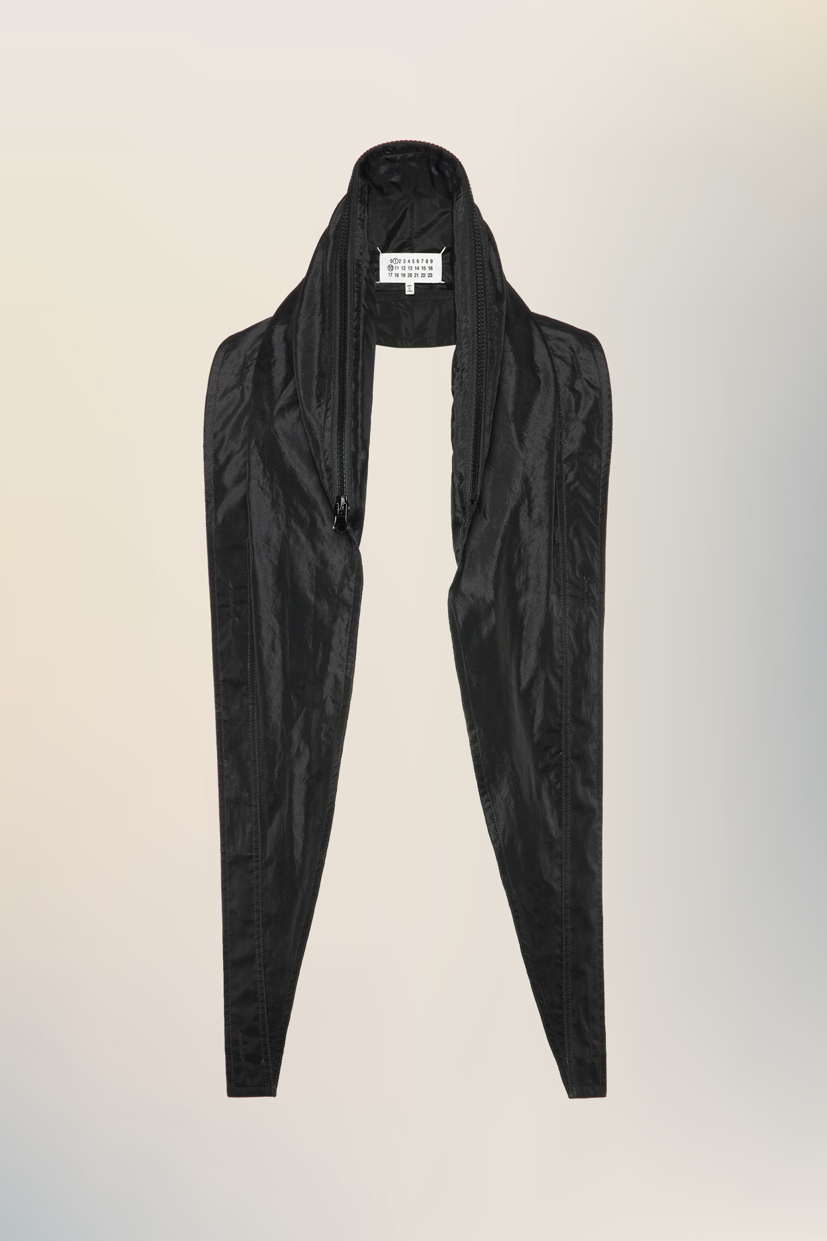 Foulard de tête noir pour femme