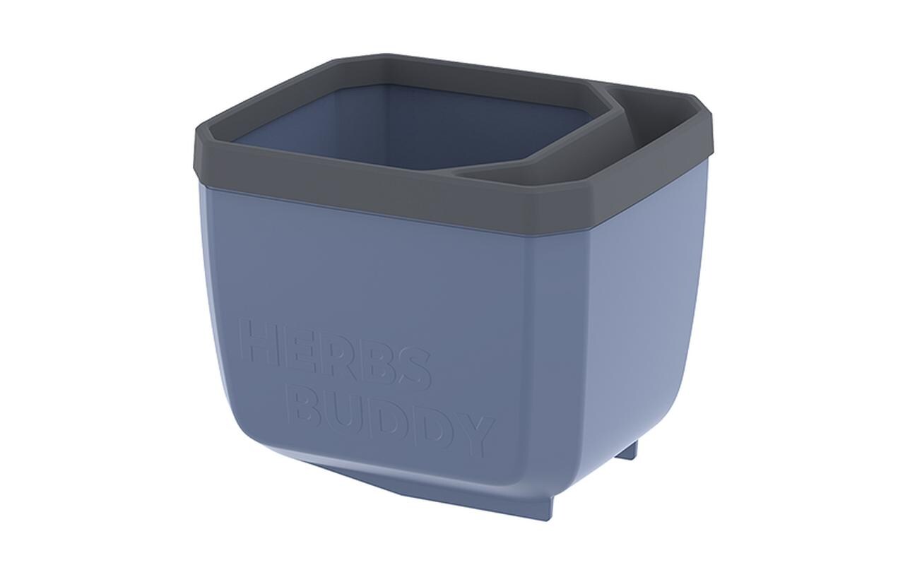 HERBS BUDDY Kräutertopf BlauKräutertopf mit Wasserreservoir und Kippfunktion