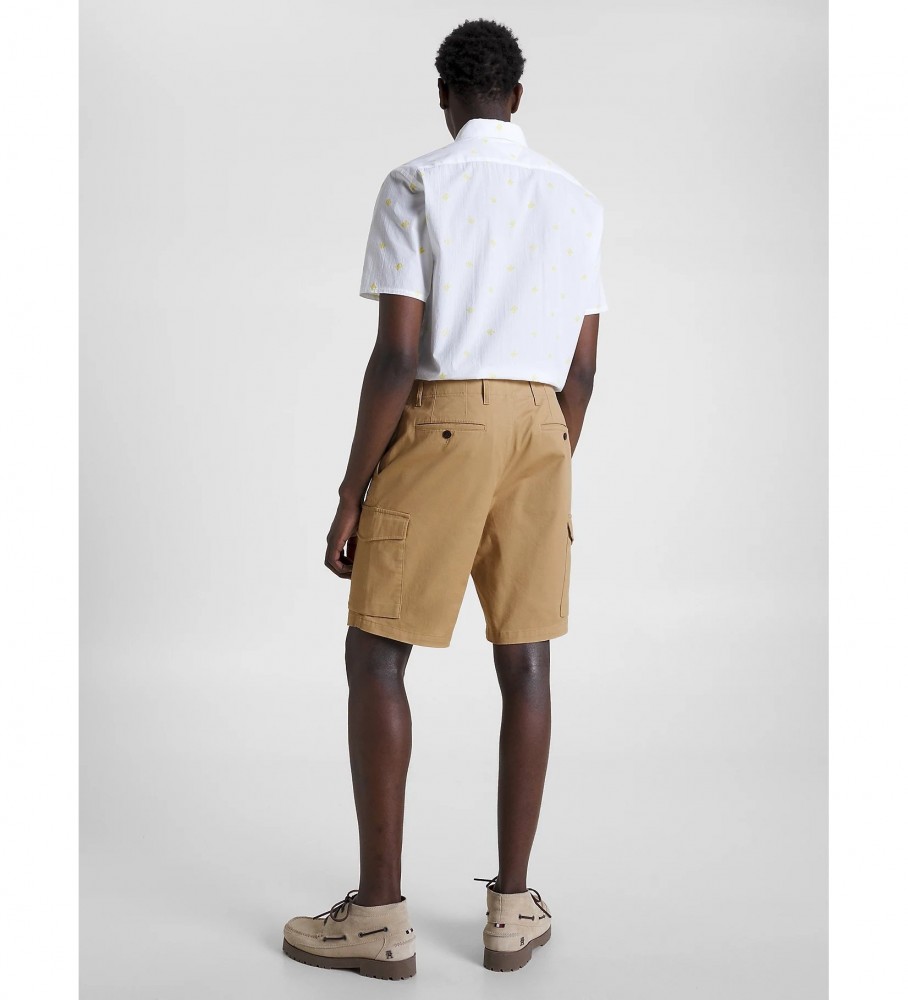 Shorts cargo bege Tommy Hilfiger Harlem 1985