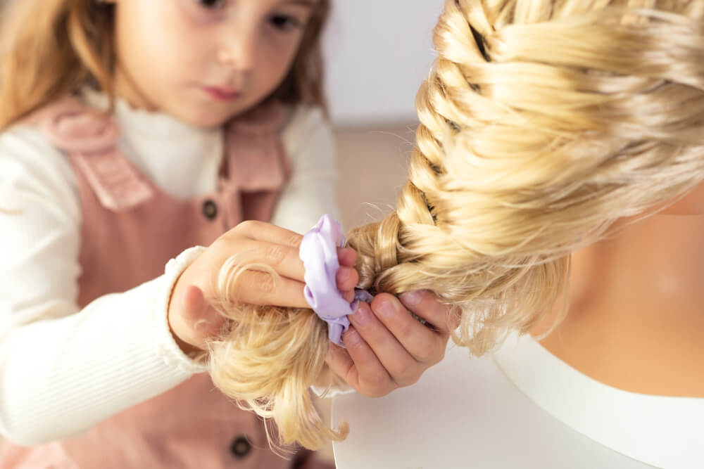 My Beauty Frisierkopf blond