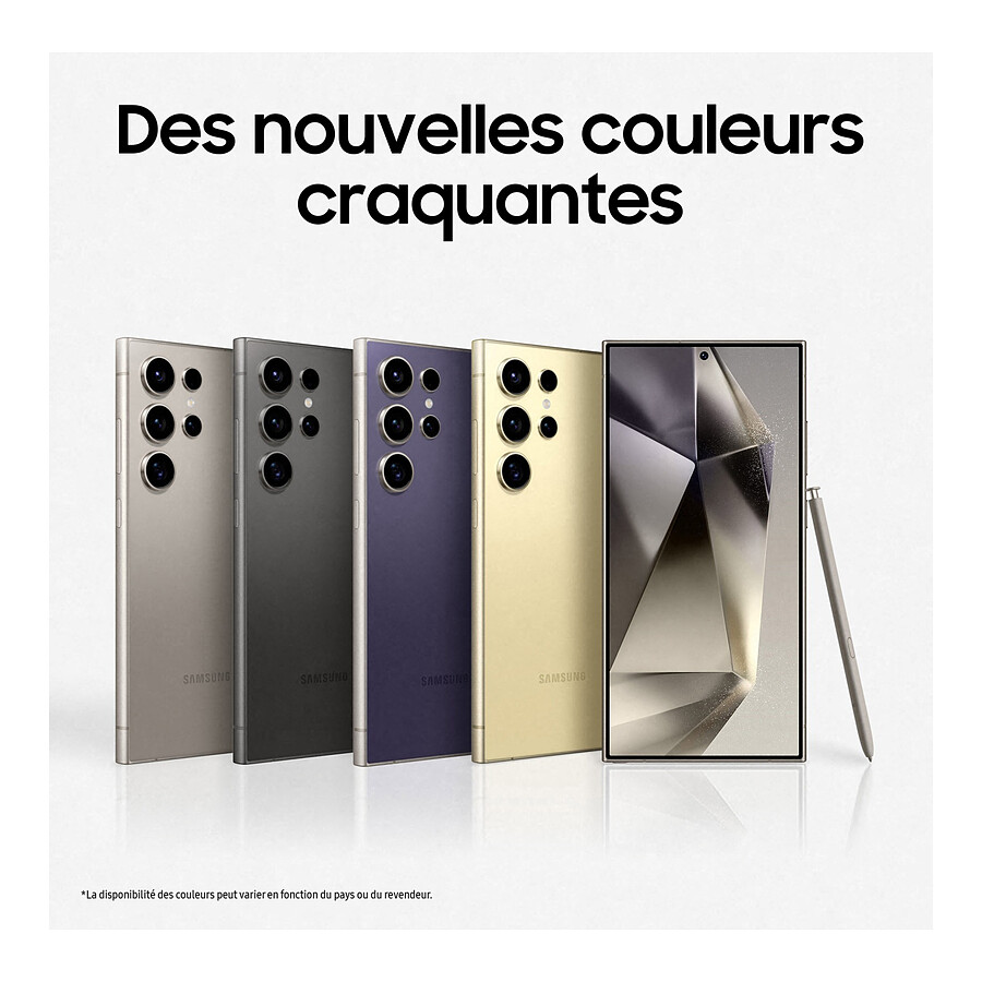 Samsung Galaxy S24 Ultra 5G (Gris) - 512 Go · Reconditionné