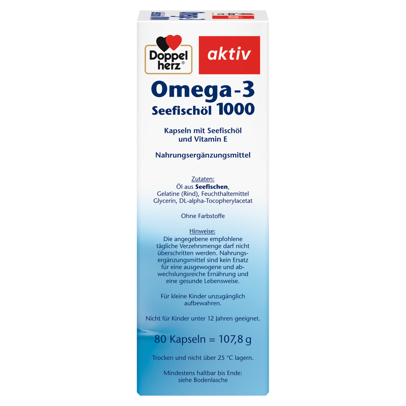 Seefischöl Omega3 1000 (80 Kapseln)