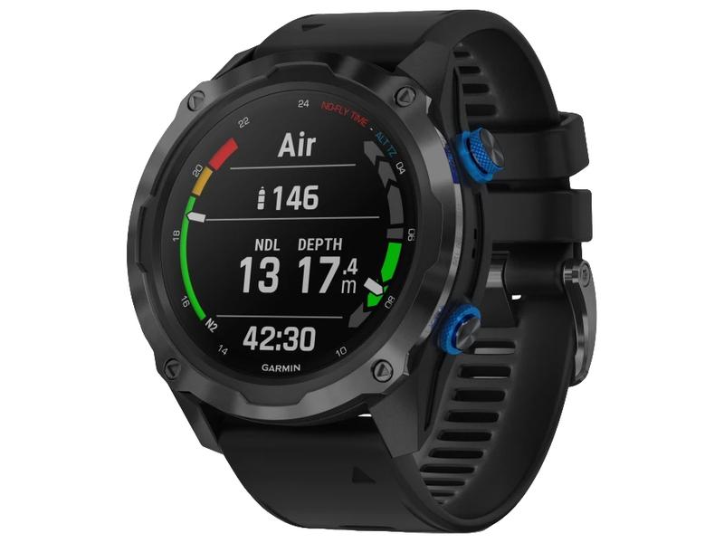 GARMIN GPS-Sportuhr Descent Mk2i Tauchcomputer und Multisport-Smartwatch