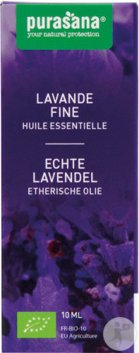 Purasana Lavande Fine Huile Essentielle Flacon 10ml