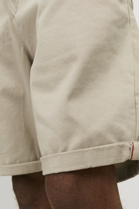 Jack & Jones beige heren korte broek