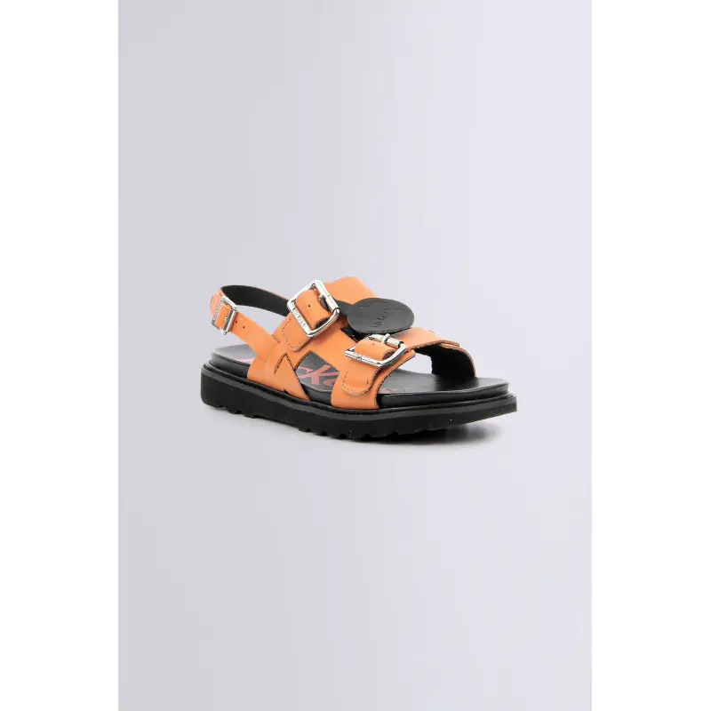 NEOSUMMER ORANGE SANDALES Cuir Femme