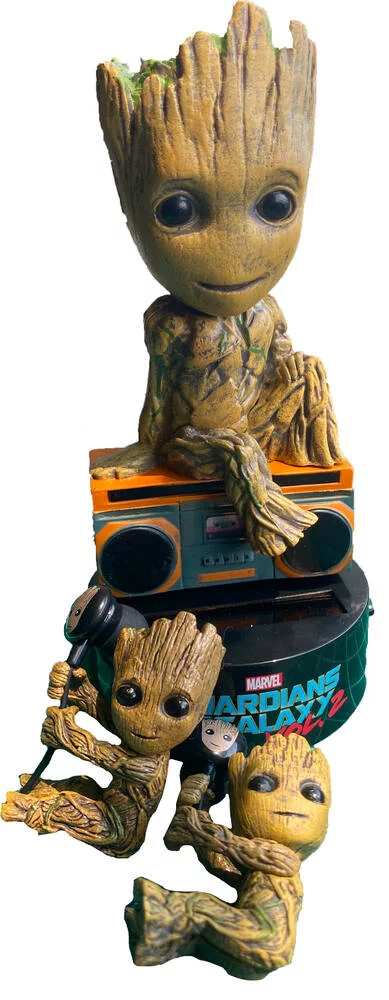 GROOT - FIGURINE BODY KNOCKER + 2 SCALERS