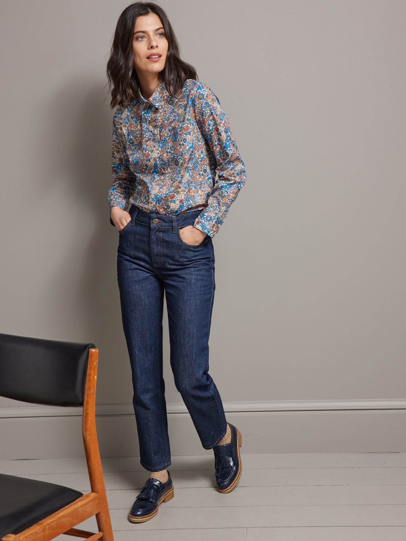 Chemise femme tissu Liberty - Limited Collection