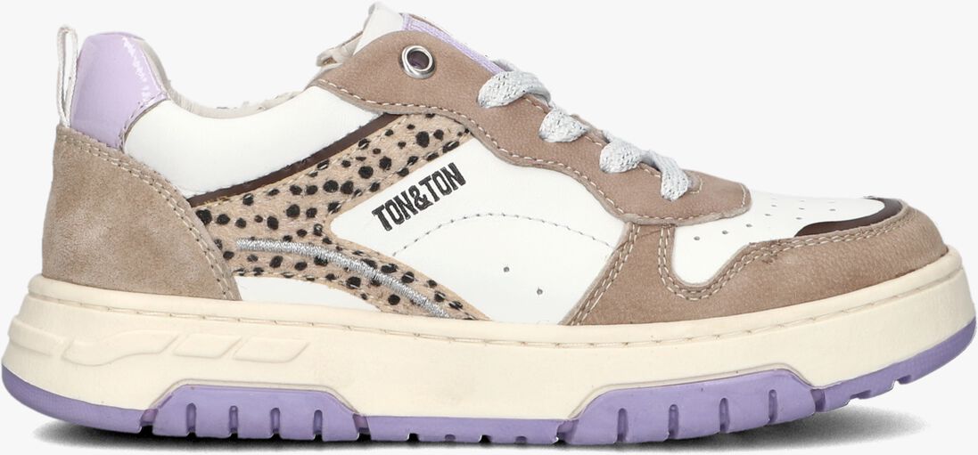 TON & TON beige ton & ton lage sneakers mikaela