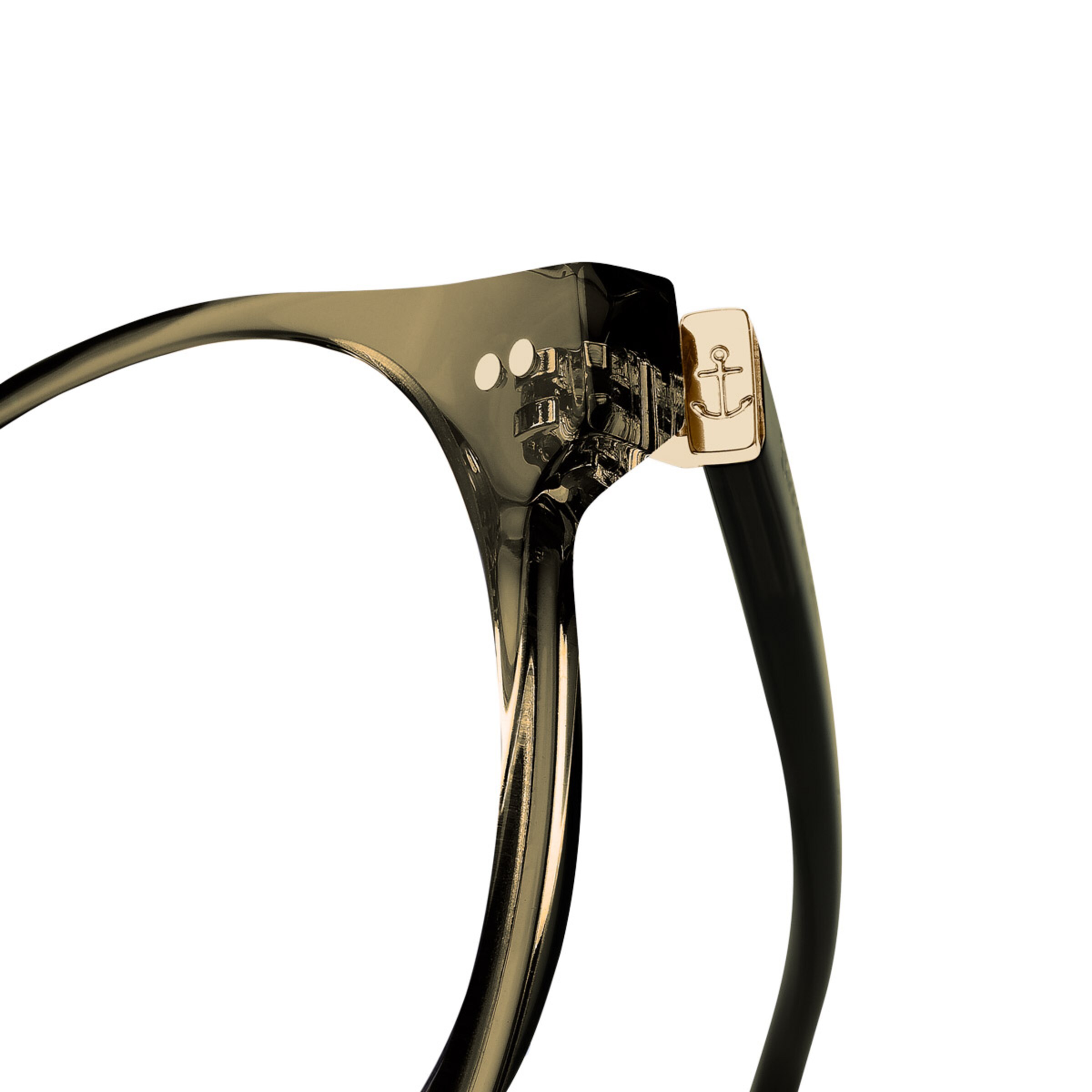 Marais Small Transparent Olive mit Sehstärke