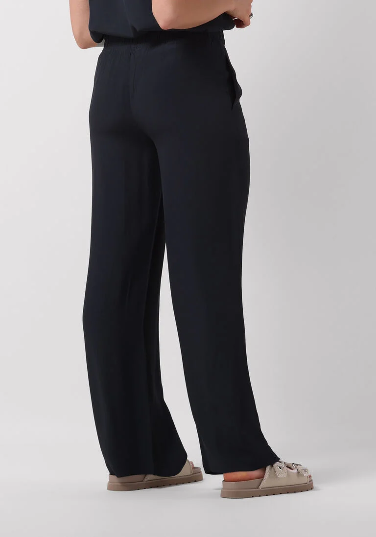 BY-BAR zwarte by-bar wijde broek robyn viscose pants