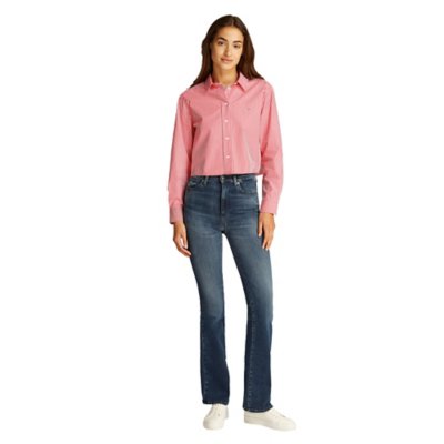 Chemise à manches longues femme Tjw Crp Rlx Poplin TOMMY HILFIGER