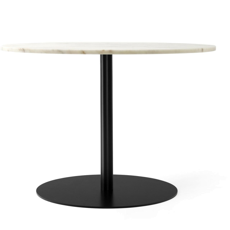 Audo Copenhagen Harbour Column tafel Ø105 wit Estremoz marmer