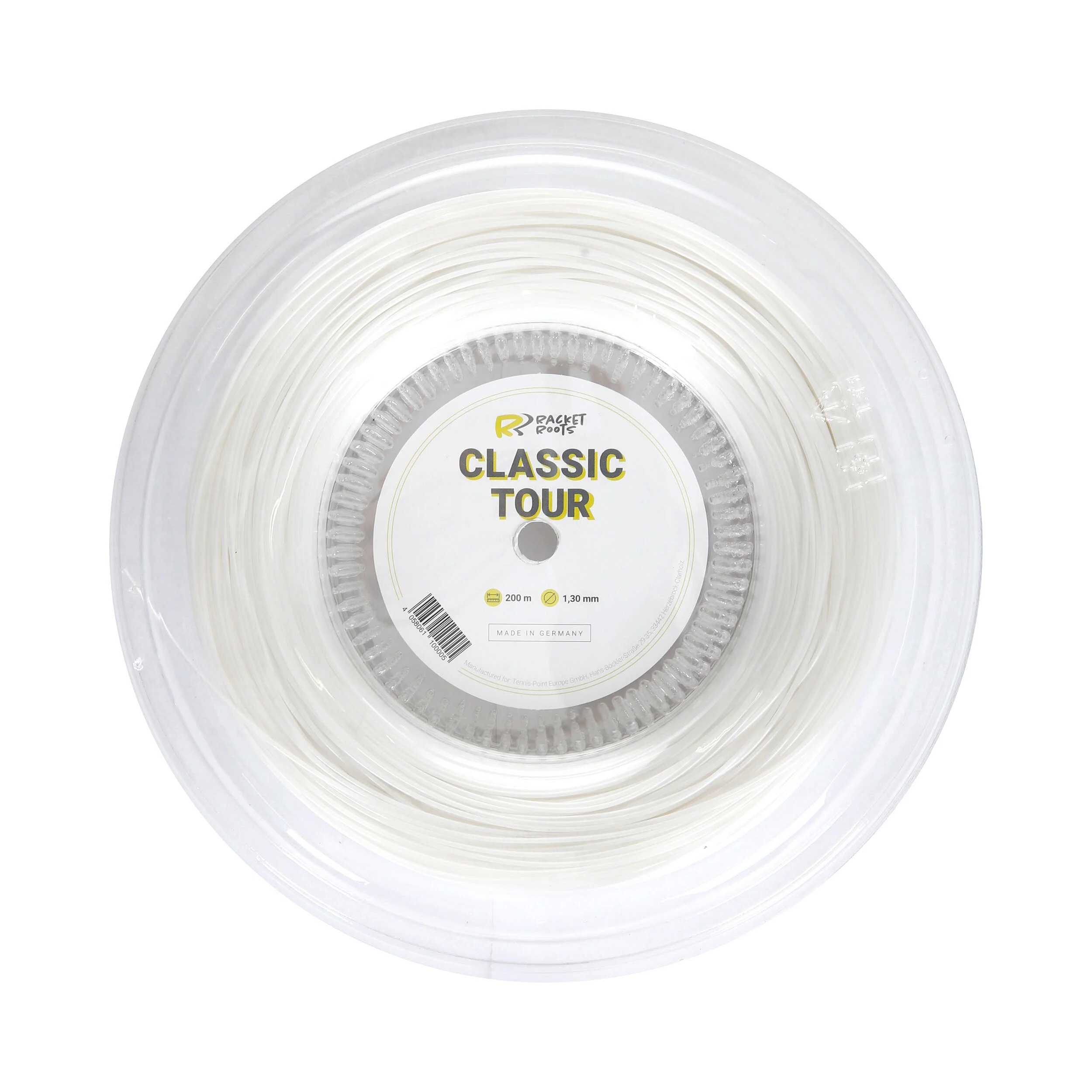 Racket Roots RR Classic Tour Bobine Cordage 200m - Blanc