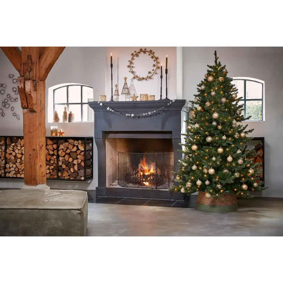 Triumph Tree Sherwood Deluxe Kunstkerstboom met Verlichting - H185
