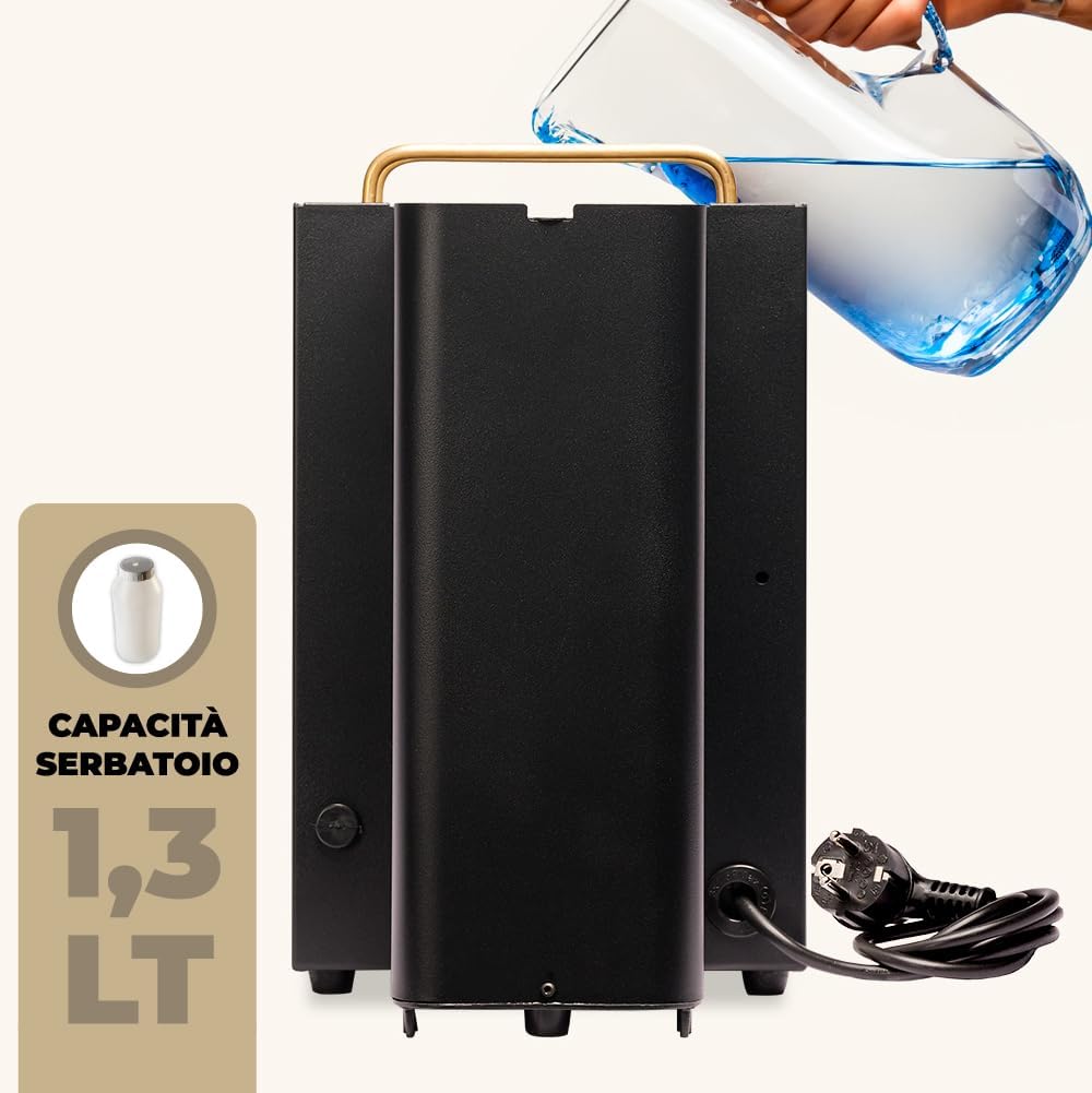 FABER COFFEE MACHINES | Modèle Pro Total Inox Deluxe | Machine à café à dosettes ese 44mm | Pressacialda en laiton réglable | électrovanne de série (laiton)