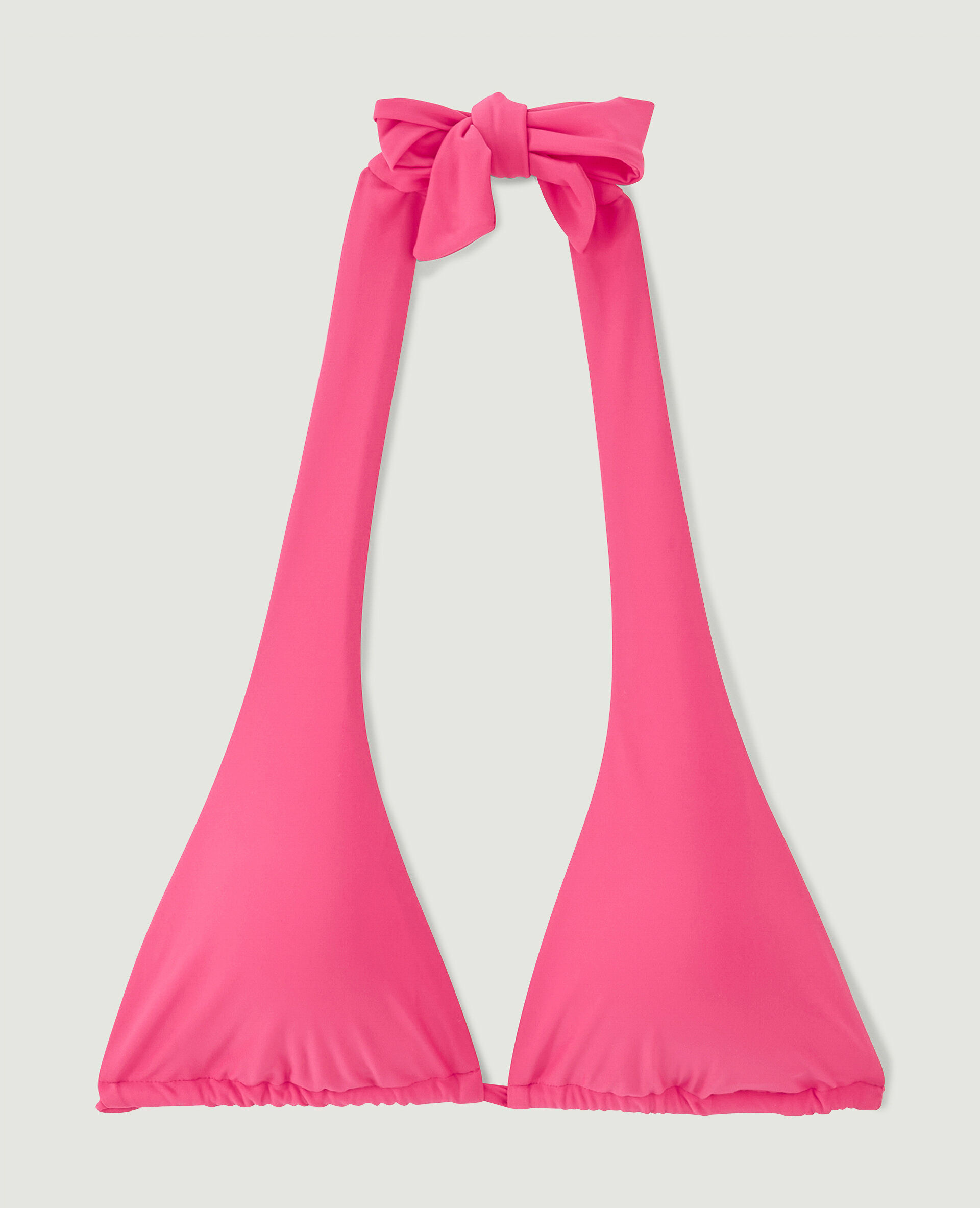 Haut de maillot triangle 8 positions - Rose