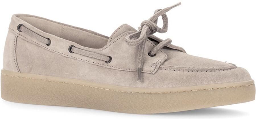 Gabor 83.342.12 Veterschoenen Beige Suede Dames Beige