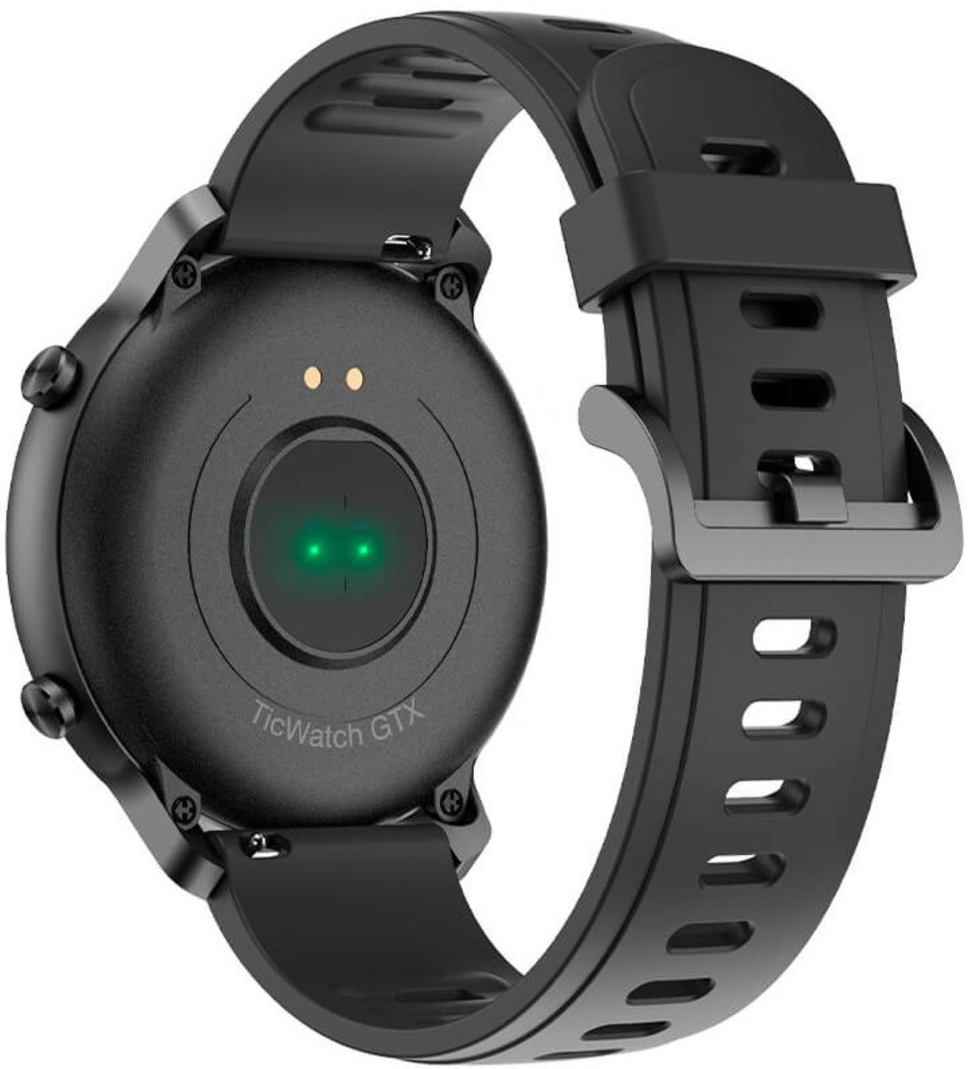 Mobvoi TicWatch GTX Fitness-Smartwatch für Damen und Herren - Black