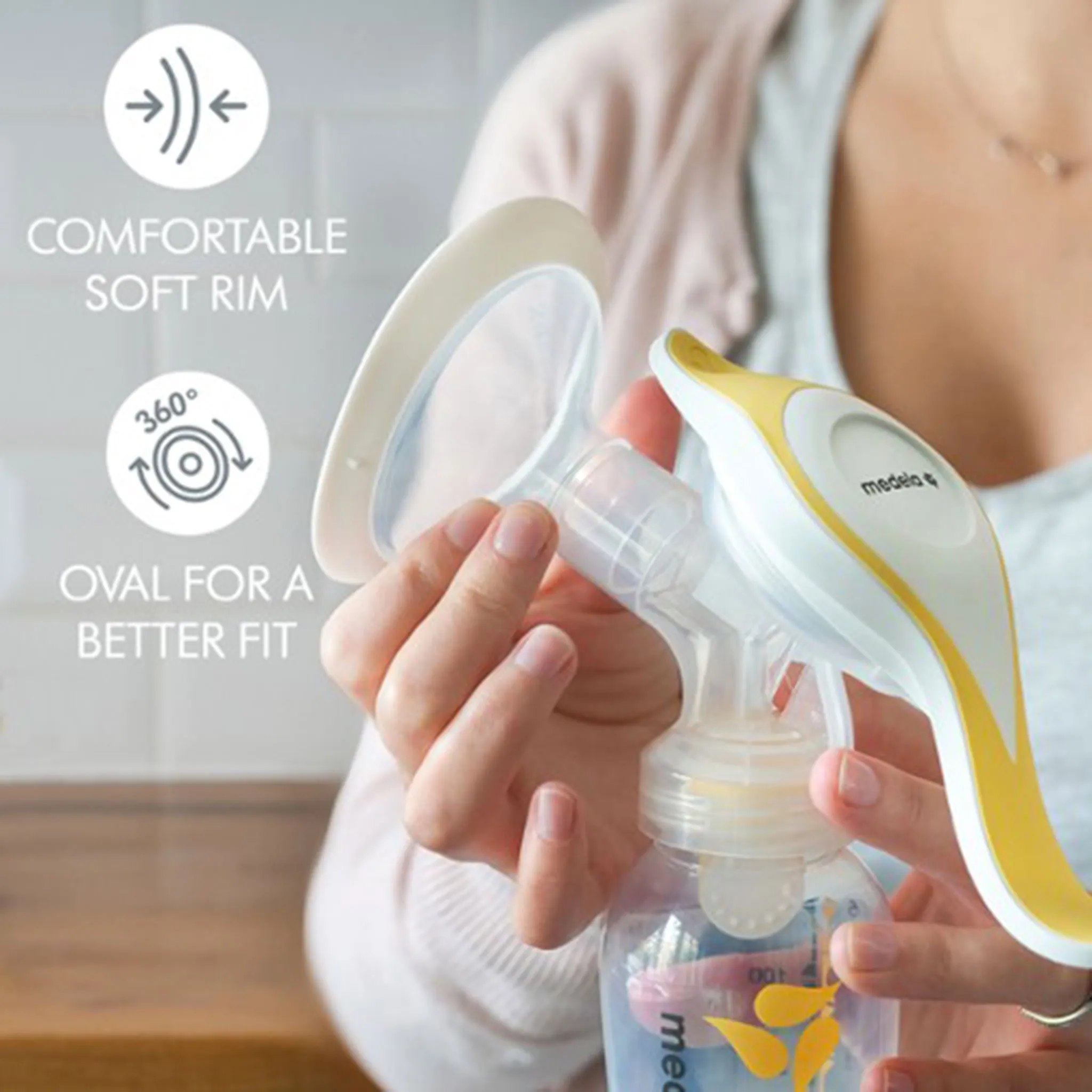 Medela Tire-lait Manuel Harmony PersonalFit Flex