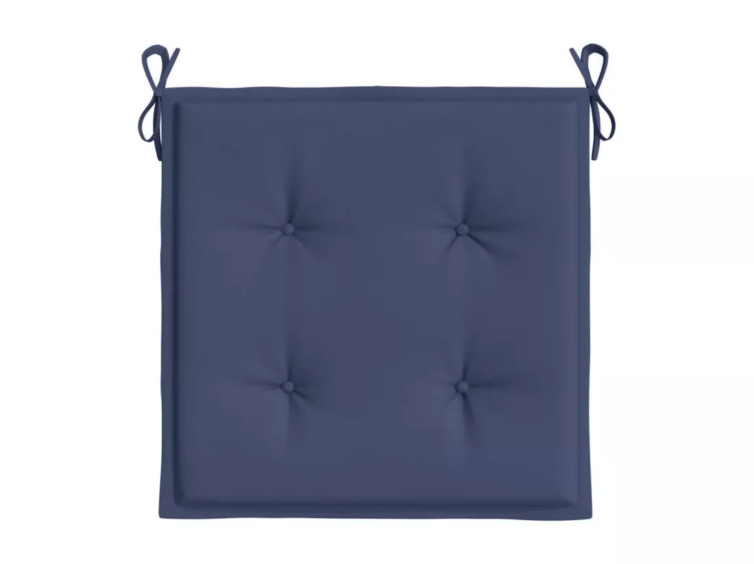 Coussins de palette 6 pièces bleu marine 50x50x3 cm tissu oxford