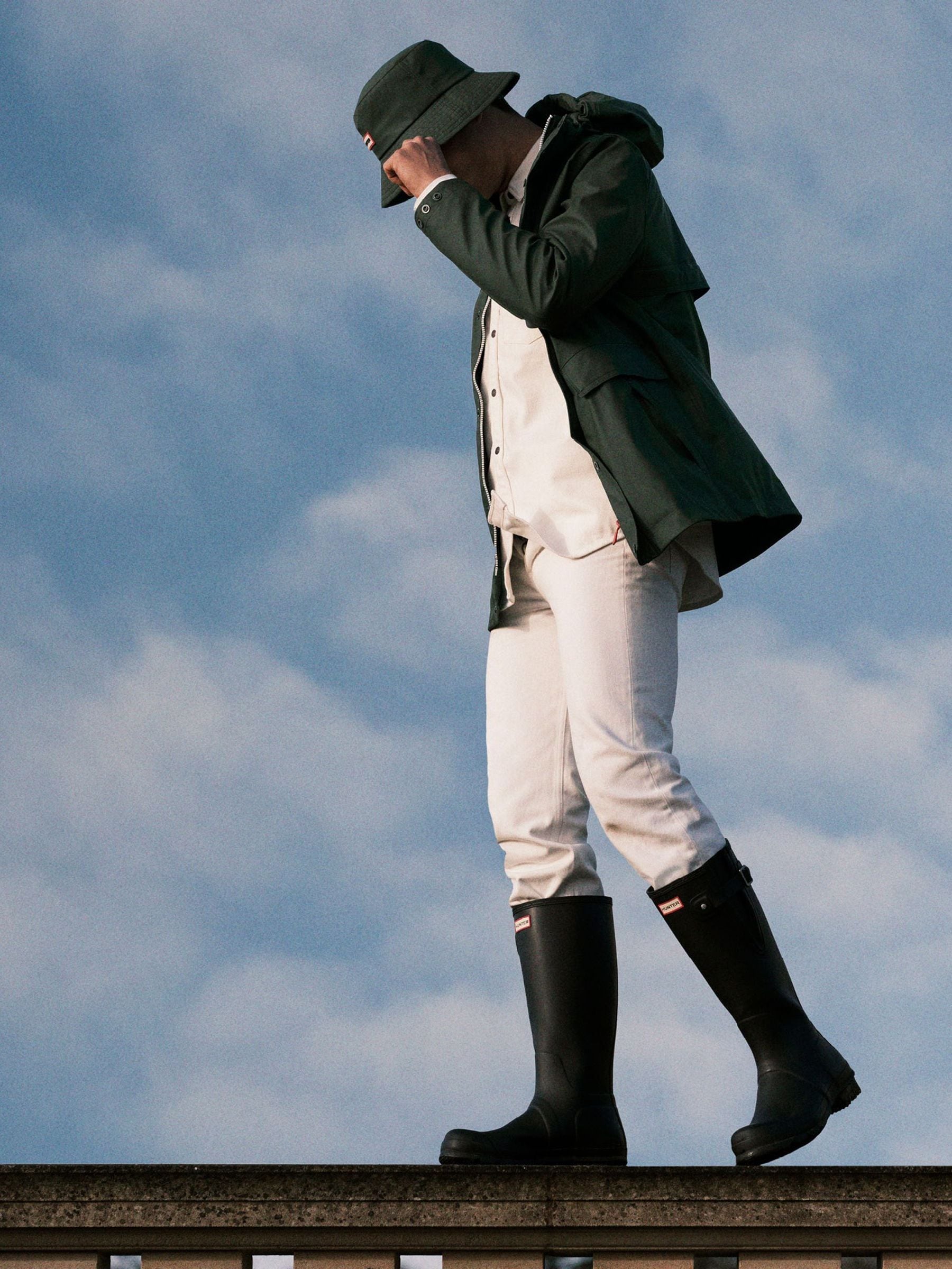 Zwart - Hunter Original Tall regenlaarzen voor heren