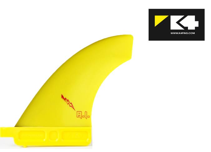K4 Fins Incinerator 1 deg - Front - Us Box ( paire ) 8 cm