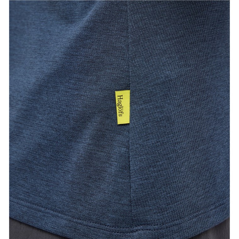 Haglöfs L.I.M Ridge Tee Women Tarn Blue