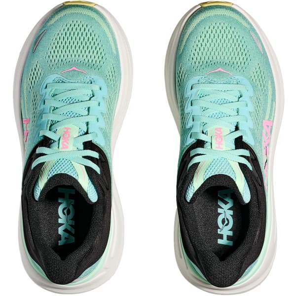 Chaussure running HOKA ONE ONE BONDI 9 W BLUE SPARK / MINT FLUORITE