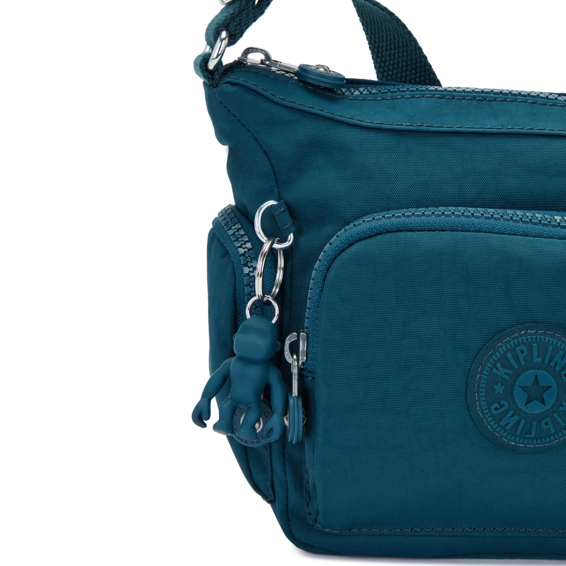 GABBIE MINI Petit sac à bandoulière avec sangle réglable - Cosmic Emerald