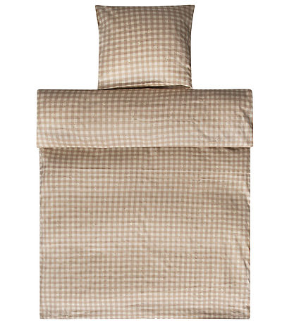 That's Mine Bettwäsche - Baby - Levi - Stardust Kariertes Beige