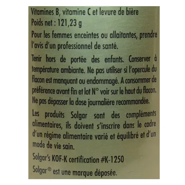 Solgar B-Complex Stress Formula 90 comprimidos